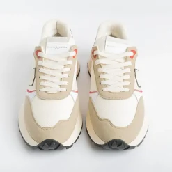 Philippe Model Paris Sneakers*Philippe Model - Sneakers Atlu Wp02 - Antibes - Beige/Red