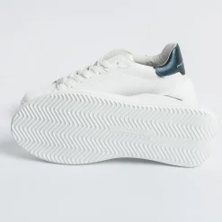 Philippe Model Paris Sneakers*Philippe Model - Sneakers Bjld Wm02 - Tres Temple - Petrol White