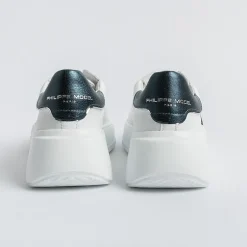 Philippe Model Paris Sneakers*Philippe Model - Sneakers Bjld Wm02 - Tres Temple - Petrol White