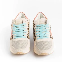 Philippe Model Paris Sneakers*Philippe Model - Sneakers Tzld An10 - Tropez - Pop Animal Orange