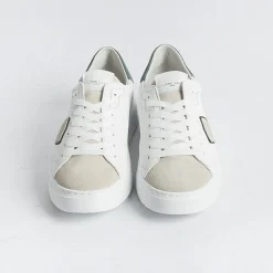 Philippe Model Paris Sneakers*Philippe Model - Temple Sneakers - Btlu Wx10 - White Green