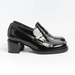 POESIE VENEZIANE Loafers* - Decollete Moccasin - Sma23 - Black Abraded