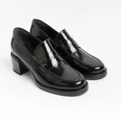 POESIE VENEZIANE Loafers* - Decollete Moccasin - Sma23 - Black Abraded
