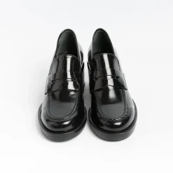 POESIE VENEZIANE Loafers* - Decollete Moccasin - Sma23 - Black Abraded