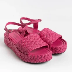 PONS QUINTANA Sandals With Heel* - Sandals With Heels - Forli 10318 - Fuchsia