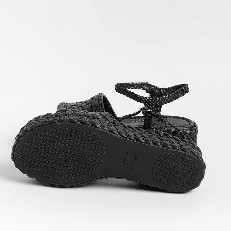 PONS QUINTANA Sandals With Heel* - Sandals With Heels - Forli 10318 - Black