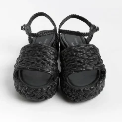 PONS QUINTANA Sandals With Heel* - Sandals With Heels - Forli 10318 - Black