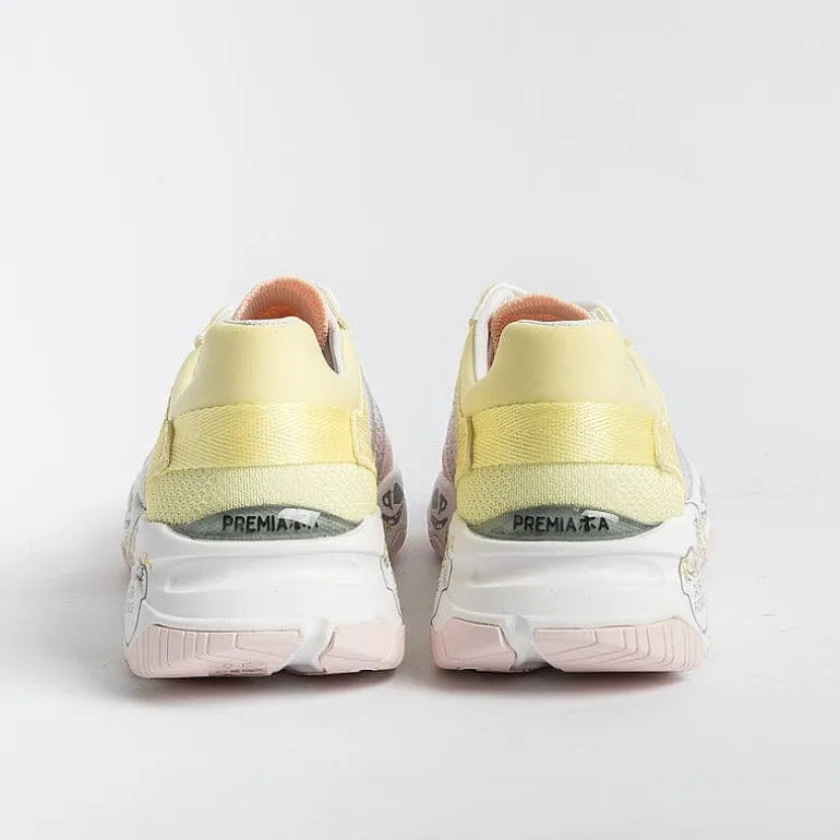 Premiata Sneakers* - Sneakers - Buff 6204 - Yellow Pink