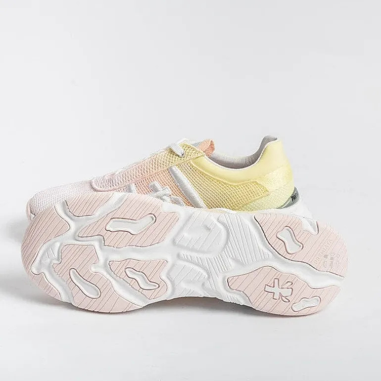 Premiata Sneakers* - Sneakers - Buff 6204 - Yellow Pink