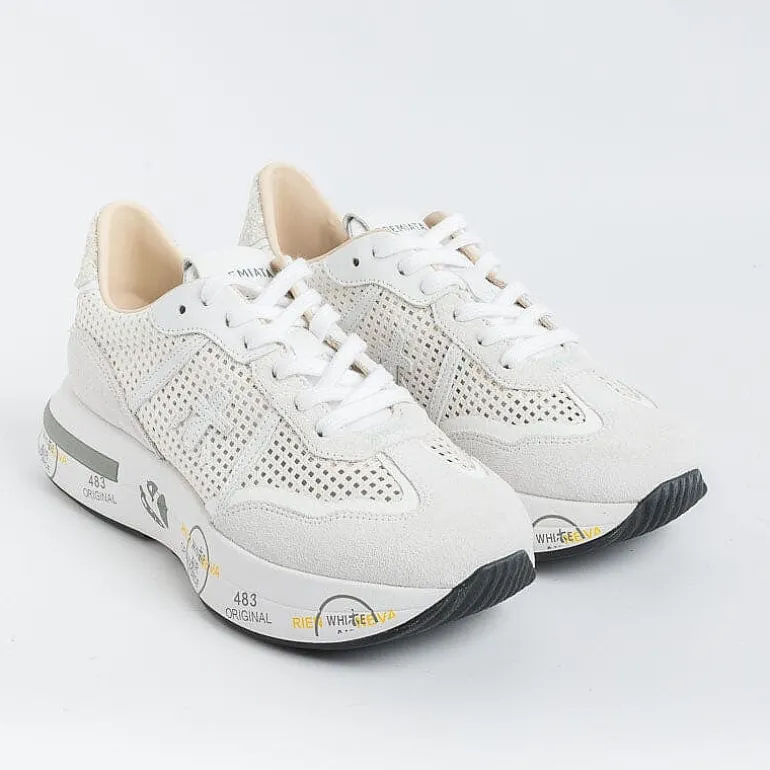 Premiata Sneakers* - Sneakers - Cassie 6341 - Perforated White