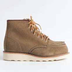 Red Wing - Collezione Donna Ankle Boots*Red Wing - Ankle Boot 3377 Moc Toe Olive Suede