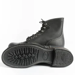 Red Wing Shoes Combat Boots*Red Wing - Polish 8084 - Iron Ranger - Black
