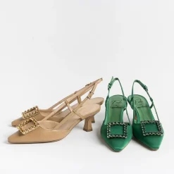 Roberto Festa Slingbacks*Roberto Festival - Sling Back - Stefi - Silk Ivy