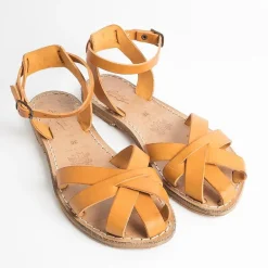 SACHET - Calzature Low Sandals*Sachet - Flat Sandals 503 - Honey