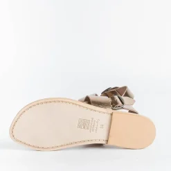 SACHET - Calzature Low Sandals*Sachet - Freetime Flat Sandals - 500 X - Light Bronze