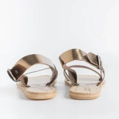 SACHET - Calzature Low Sandals*Sachet - Freetime Flat Sandals - 500 X - Light Bronze