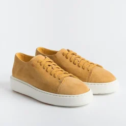 Santoni - Collezione Donna Sneakers*Santoni Cleanicon - 60994 - Sneakers - Ocher Yellow