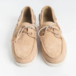 Sebago Derby And Oxford Shoes* - Jacqueline Suede W - Lace Up 7002Ta0-78111W - Beige Camel
