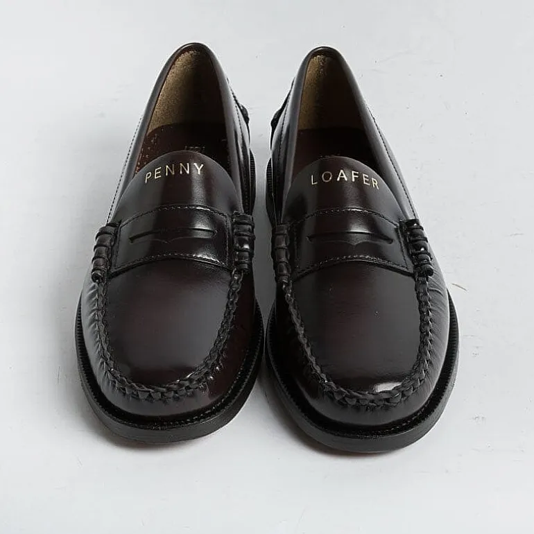 Sebago Loafers* - Loafer Dan 72114Hw - Brown Burgundy - Gold