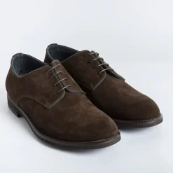 SEBOY's Derby And Oxford Shoes* - Derby - 3325 - Dark Brown Suede