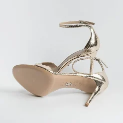 SERGIO LEVANTESI Ceremony - Shoes And Clutches* - Sandals With Heels - Have - Aspis Platinum