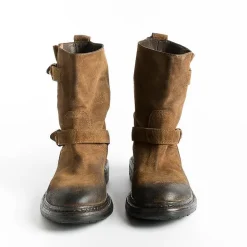 Strategia Ankle Boots* - Biker Boot A4633 - Gringo - Wash Leather