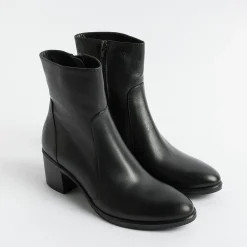 Strategia Ankle Boots* - Texan Ankle Boot E5540 - Black Talc