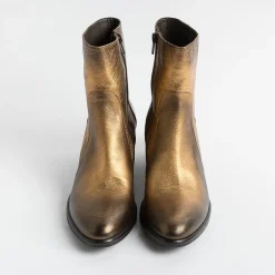 Strategia Ankle Boots* - Texan Boot E5540 - Bitter Bronze Wash