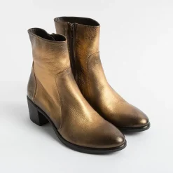 Strategia Ankle Boots* - Texan Boot E5540 - Bitter Bronze Wash