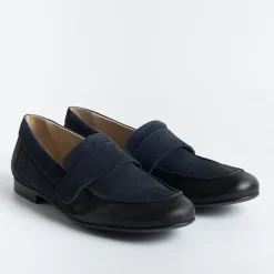Strategia Loafers*Strategy - M03 Moccasin - Ocean Velor