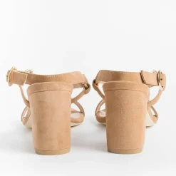 Stuart Weitzman Sandals With Heel* - Heeled Sandals - Lalita Beige
