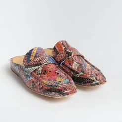 STURLINI Sabots And Sleepers* - Sabot Ar-26004 - Multicolored Python Print