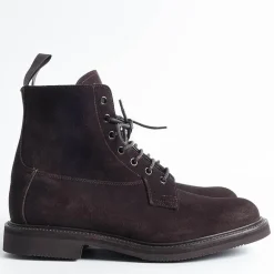 Tricker's Combat Boots* - Burford Coffee Reversed