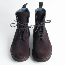 Tricker's Combat Boots* - Burford Coffee Reversed