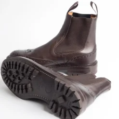 Tricker's Poles* - Leather Beatles - Henry - Espresso