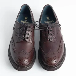 Tricker's Derby And Oxford Shoes* - Leather Derby - Bourton Naster - Dark Brown