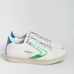 VALSPORT 1920 Sneakers*Valsport - Tournament Sneakers - Vt2210W - White Green Bluette