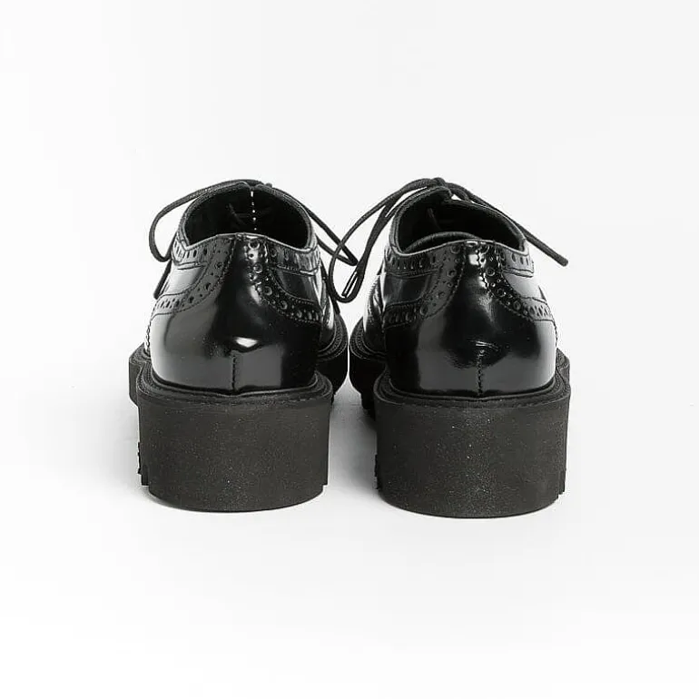 POESIE VENEZIANE Derby And Oxford Shoes*Venetian Poems - Laced - Fsl25 - Black Abrasive
