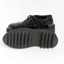 POESIE VENEZIANE Derby And Oxford Shoes*Venetian Poems - Laced - Fsl25 - Black Abrasive