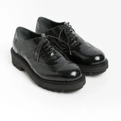 POESIE VENEZIANE Derby And Oxford Shoes*Venetian Poems - Laced - Fsl25 - Black Abrasive