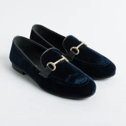 POESIE VENEZIANE Loafers*Venetian Poems - Moccasin - Jja65 - Bluette Velvet