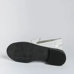 POESIE VENEZIANE Loafers*Venetian Poems - Moccasin - Jpg30New - White Abrasivato