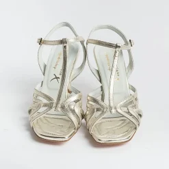 POESIE VENEZIANE Sandals With Heel*Venetian Poems - Sandals With Heel -B80 - Platinum