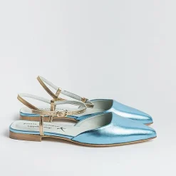POESIE VENEZIANE Slingbacks*Venetian Poetry - Sling Back - Df34 - Light Blue Laminate