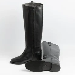 Via Roma 15 Boots* - Boots With Internal Zip 3983 - Santa Monica Black
