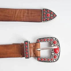 PUNTO VITA Belts*Waist Point - Belt Pv1516 - Dark Leather